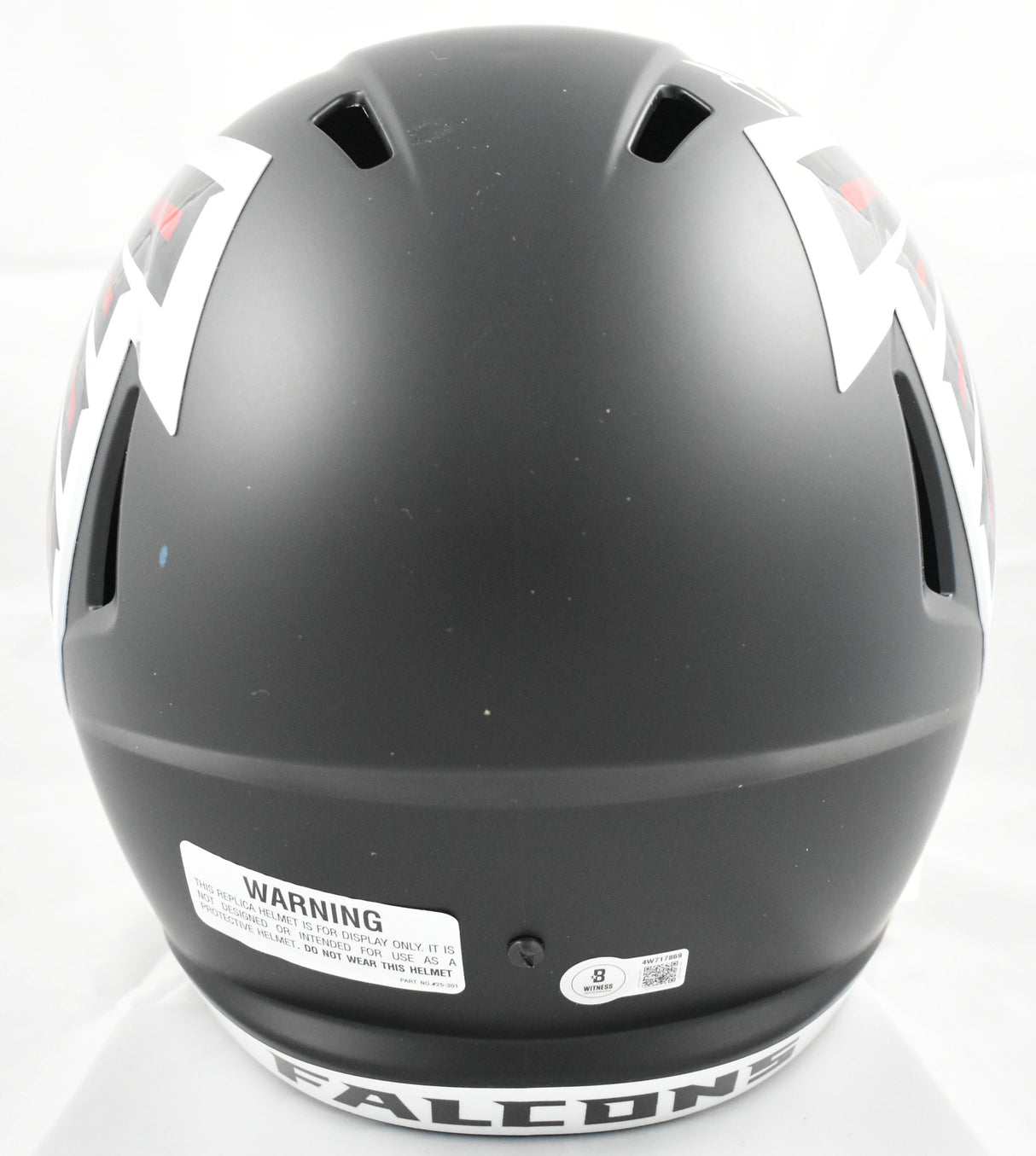 Julio Jones Autographed Atlanta Falcons F/S Speed Helmet - Beckett W Hologram