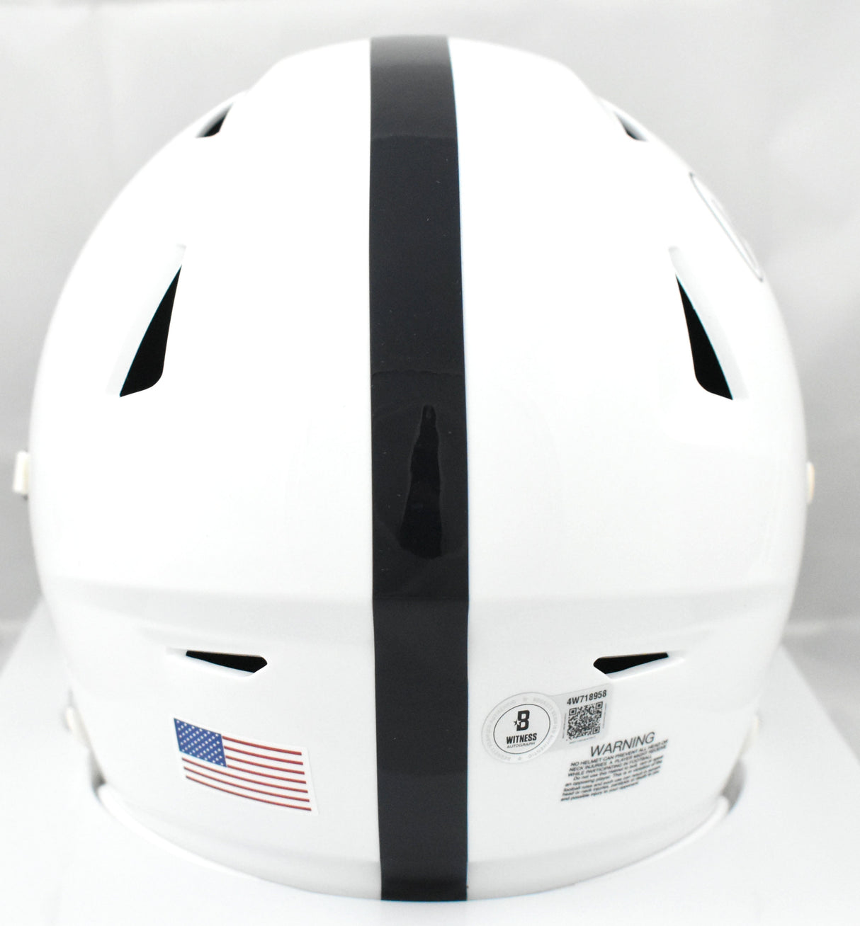 Abdul Carter Autographed Penn State Mid-Size SpeedFlex Helmet - Beckett W Holo
