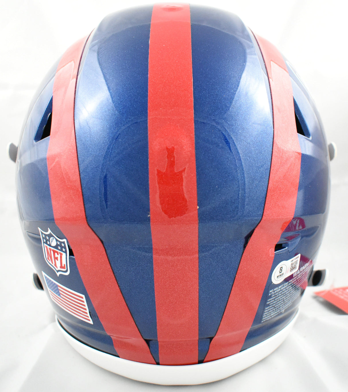 Abdul Carter Autographed New York Giants F/S Alt 24 Speedflex Helmet - Beckett W