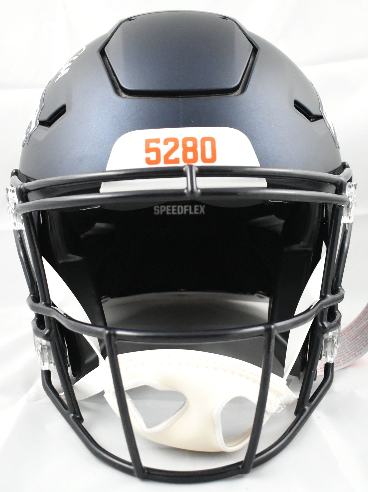 Troy Franklin Autographed Denver Broncos F/S Speedflex Helmet-Beckett W Hologram