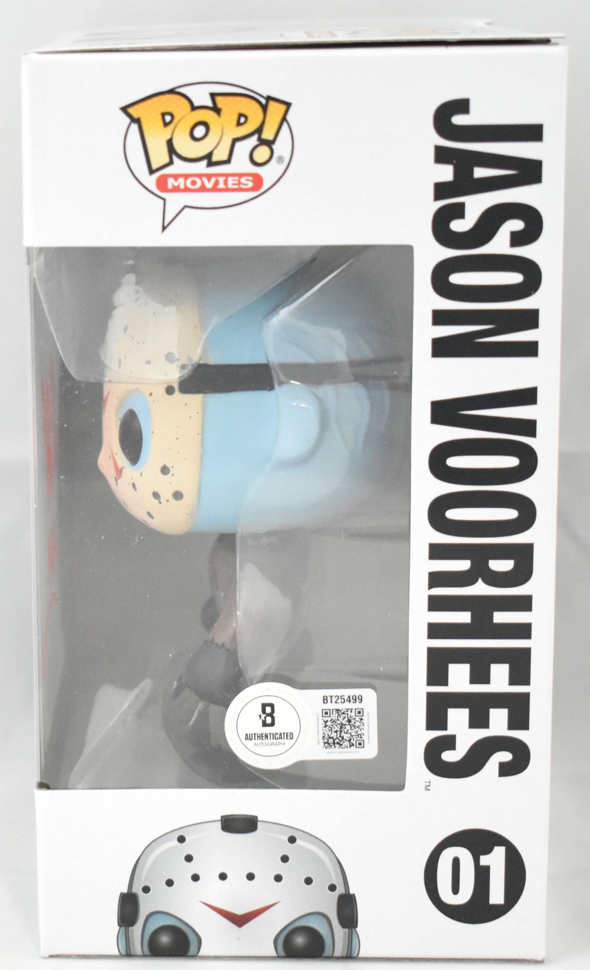 Kane Hodder Autographed Jason Vorhees Friday the 13th Funko Pop #01-Beckett Holo