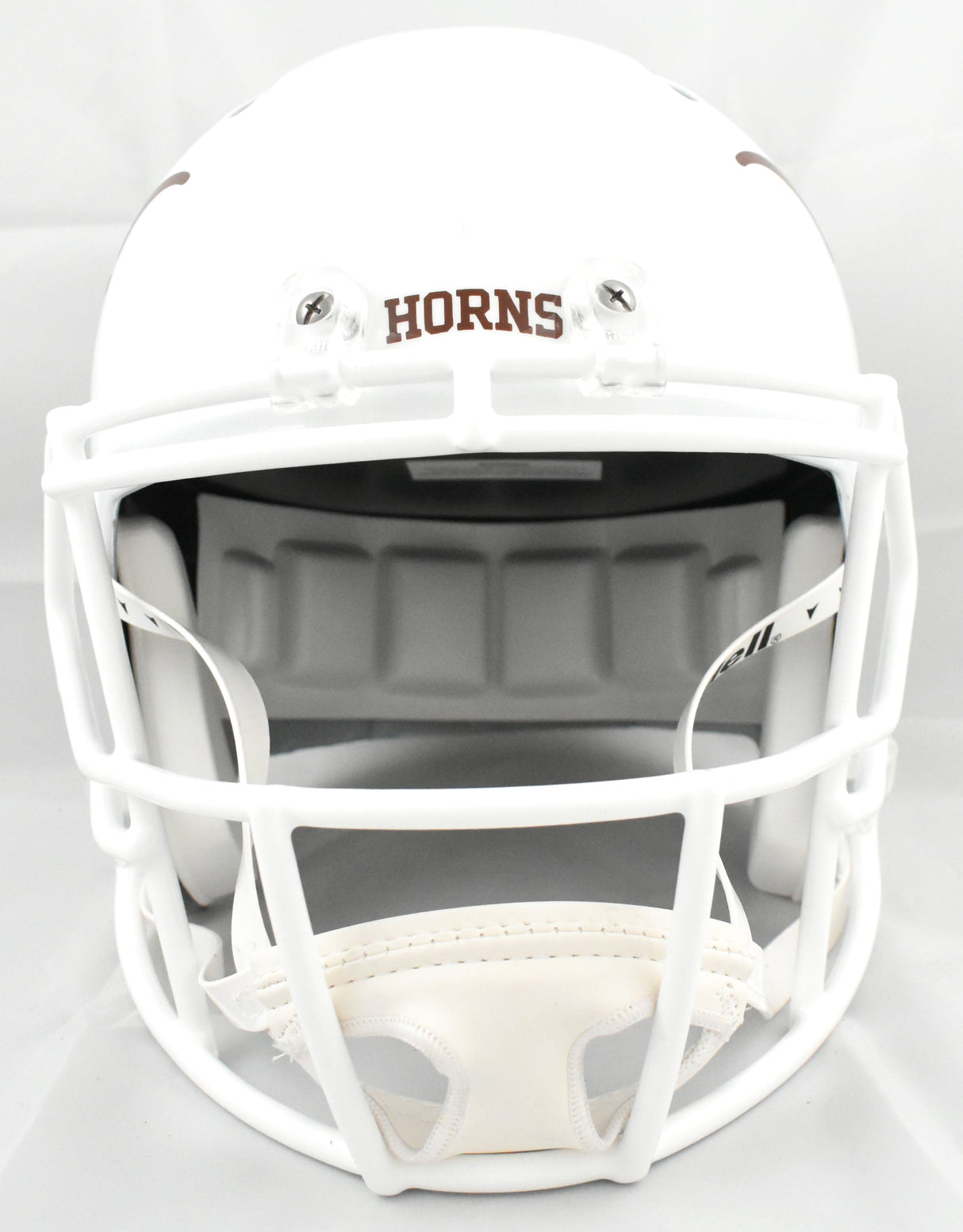 Mack Brown Autographed Texas Longhorns F/S Speed Helmet - Beckett W Hologram