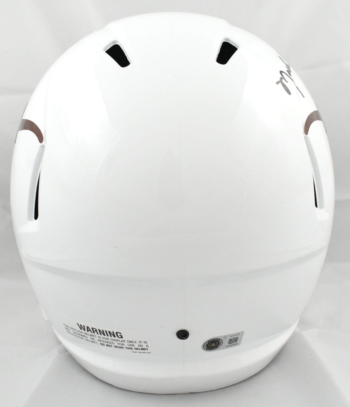 Mack Brown Autographed Texas Longhorns F/S Speed Helmet - Beckett W Hologram