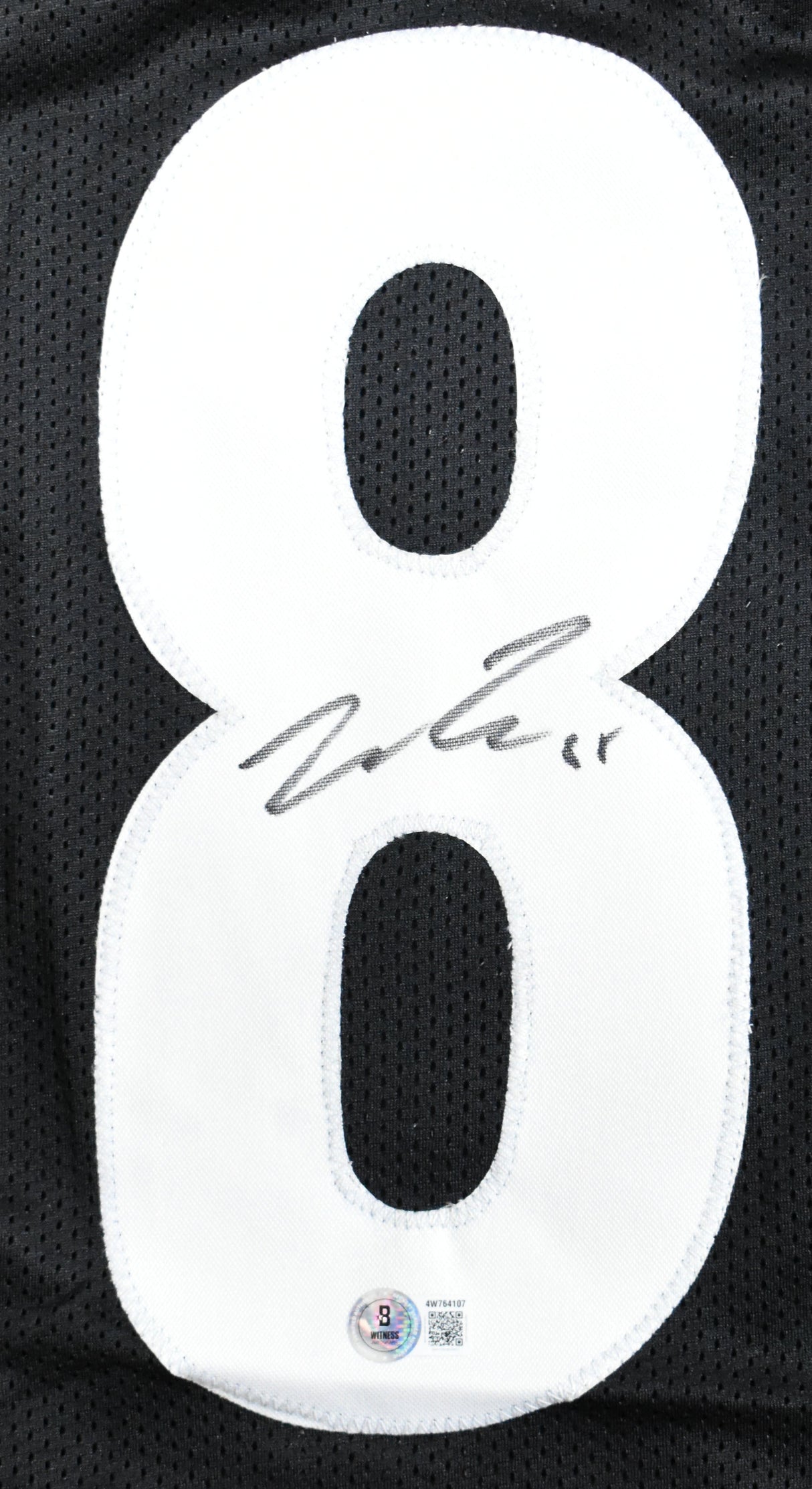 Pat Freiermuth Autographed Black Pro Style Jersey - Beckett W Hologram