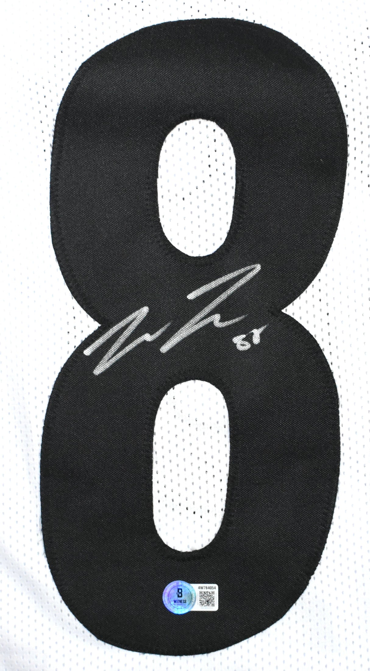 Pat Freiermuth Autographed White Pro Style Jersey - Beckett W Hologram