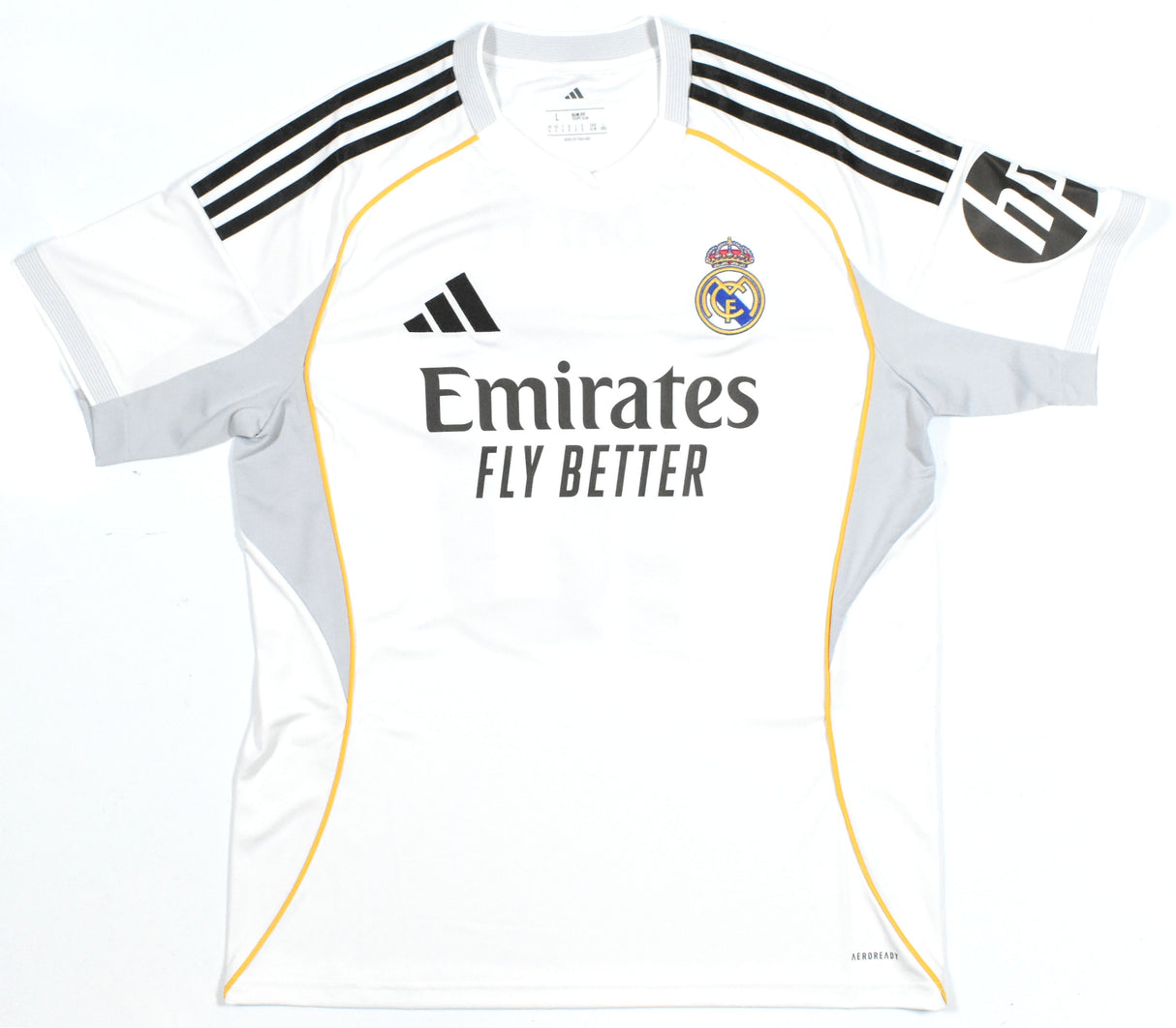 Kylian Mbappe Signed Real Madrid Home Soccer Jersey #10 - Beckett Holo *L LOA