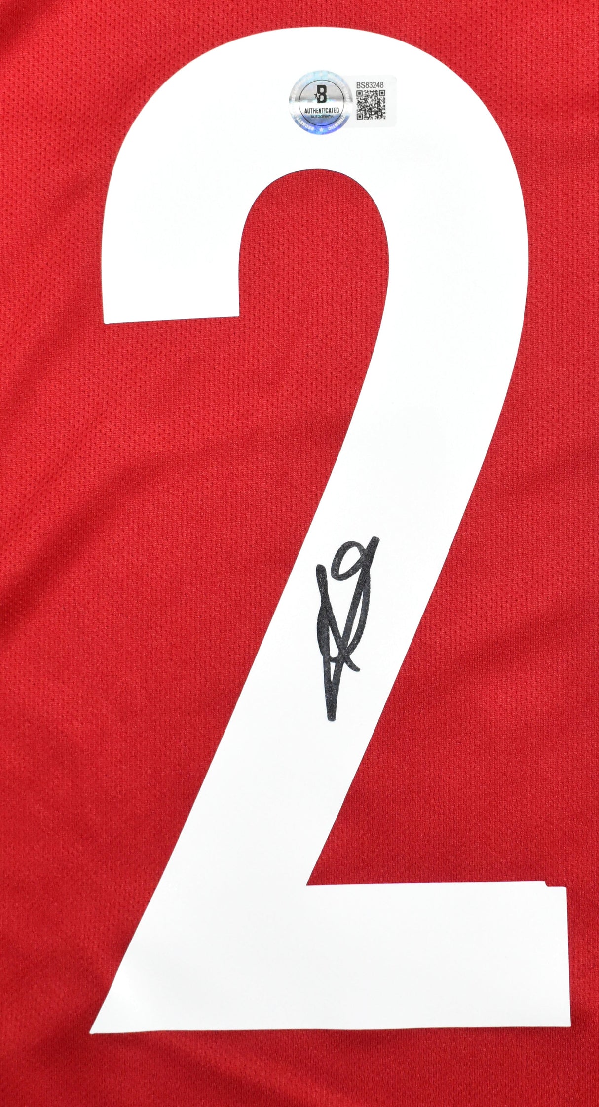 Ricardo Quaresma Autographed Portugal Home Soccer Jersey #20 - Beckett Holo *L