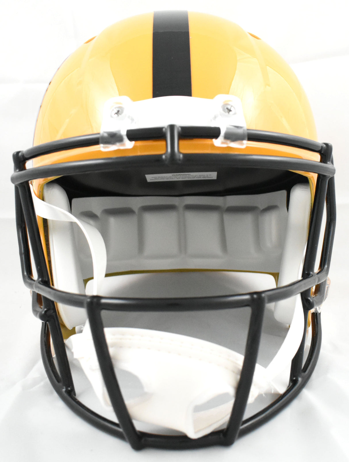 Jack Sawyer Signed Pittsburgh Steelers F/S Gold Speed Helmet - Beckett W Holo