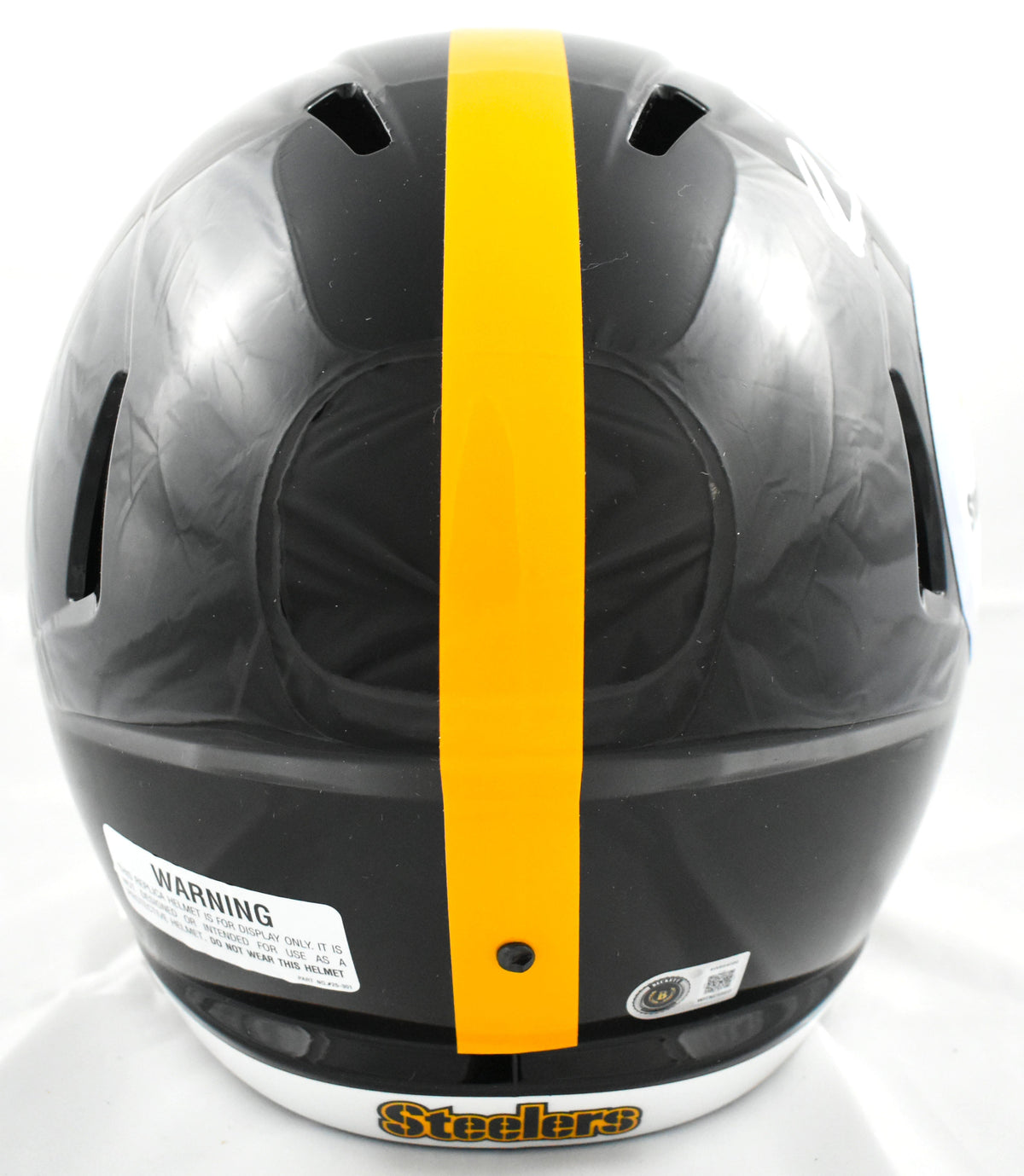 Rico Dowdle Autographed Pittsburgh Steelers F/S Speed Helmet - Beckett W Holo