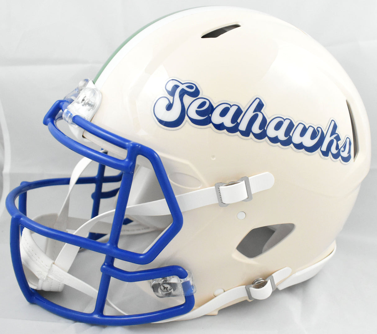 Sam Darnold Signed Seahawks F/S Retro Speed Authentic Helmet - Beckett W *Green