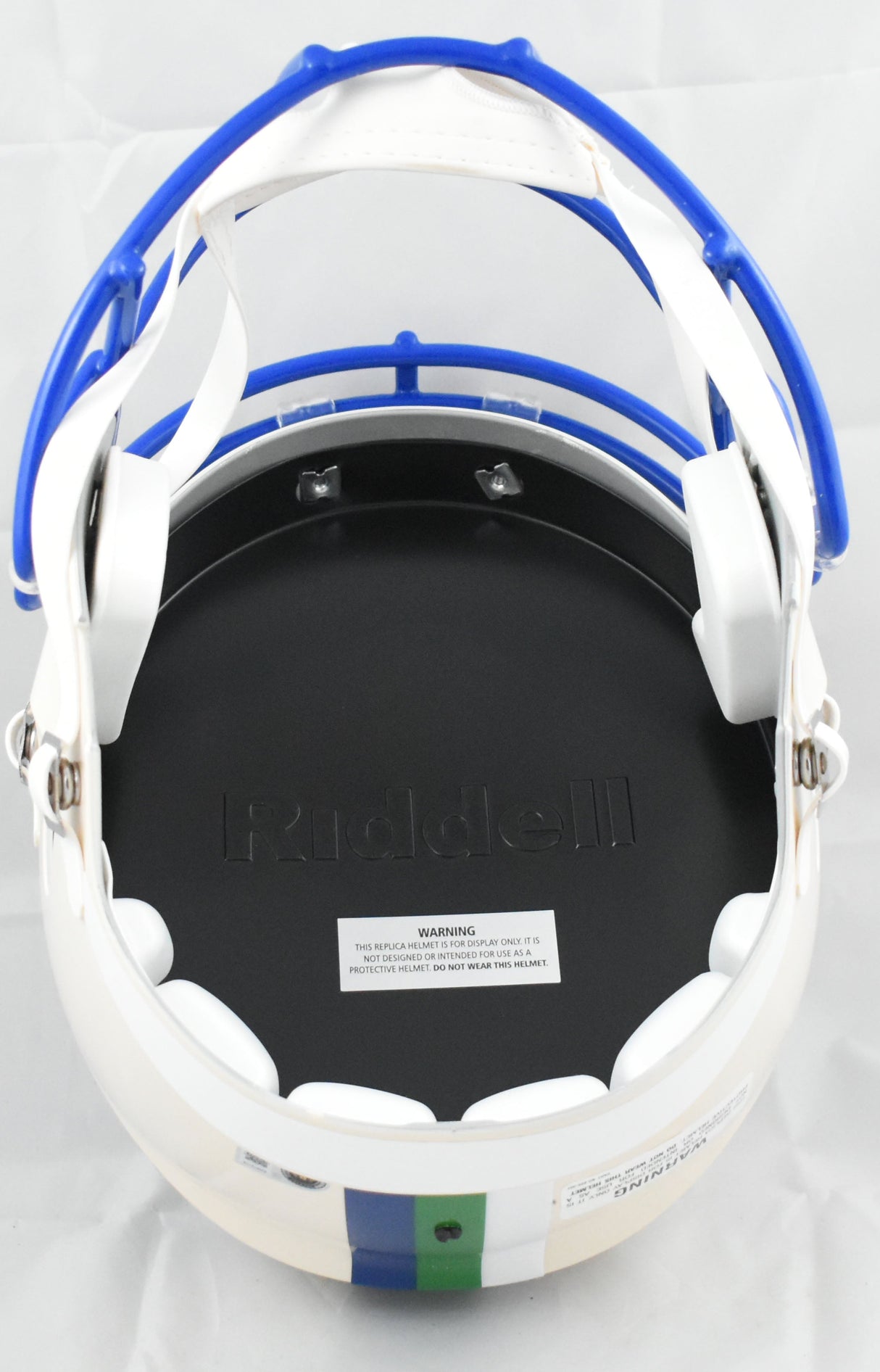 Sam Darnold Autographed Seattle Seahawks F/S Retro Speed Helmet - Beckett W Holo