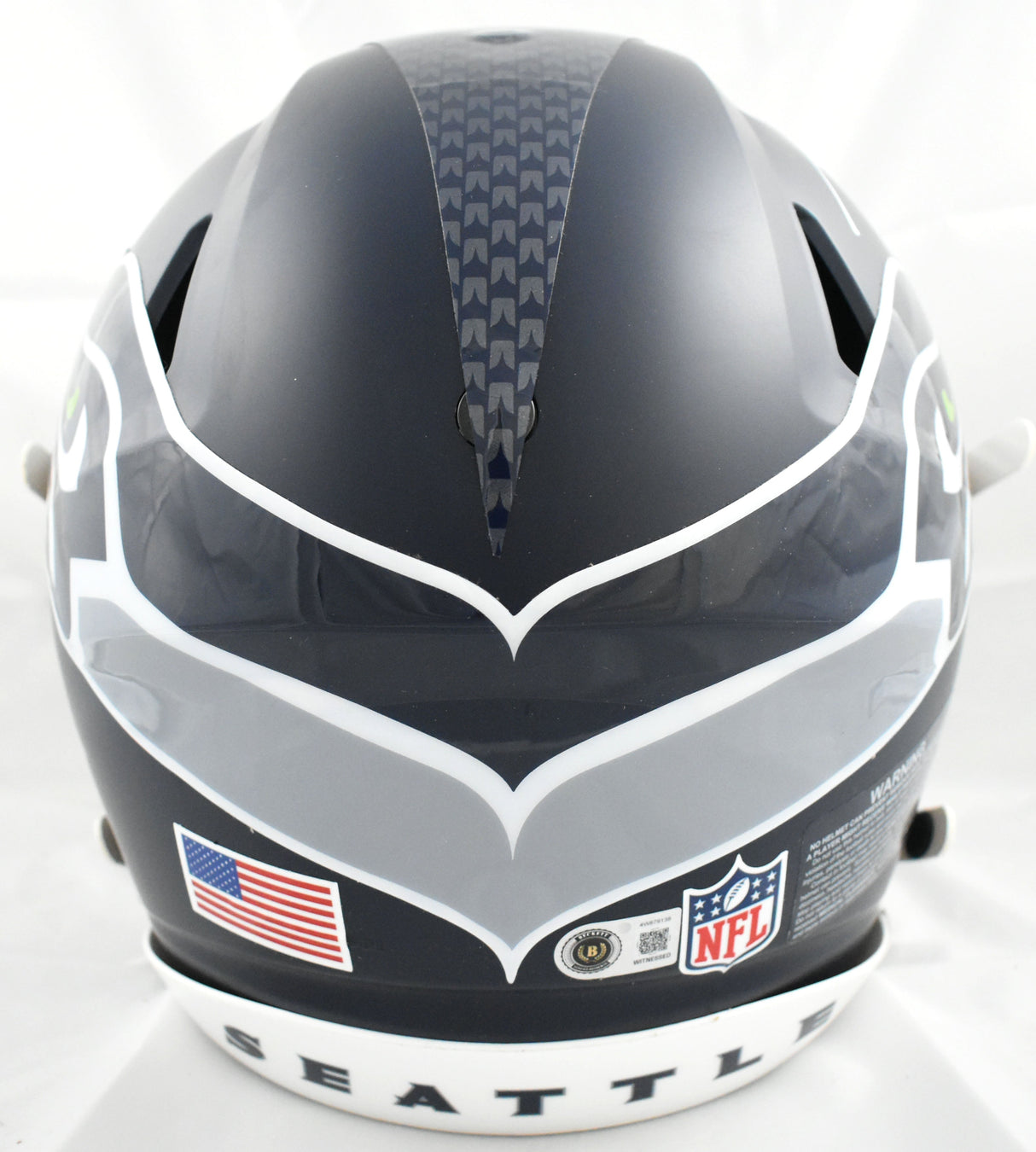 Sam Darnold Autographed Seattle Seahawks F/S Speedflex Helmet - Beckett W Holo