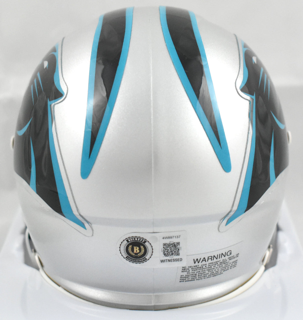 Luke Kuechly Signed Carolina Panthers Speed Mini Helmet - Beckett W Holo *Thin