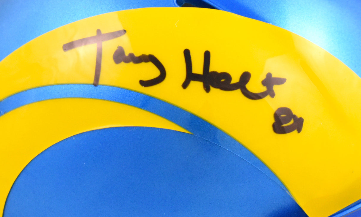 Torry Holt Autographed Rams Speed Mini Helmet - Beckett W Hologram