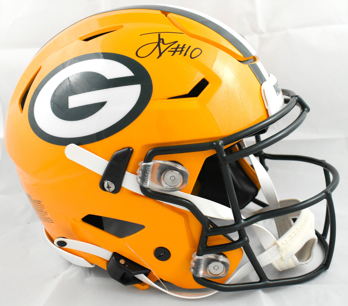 Jordan Love Autographed Green Bay Packers F/S Speedflex Helmet - Beckett W Holo