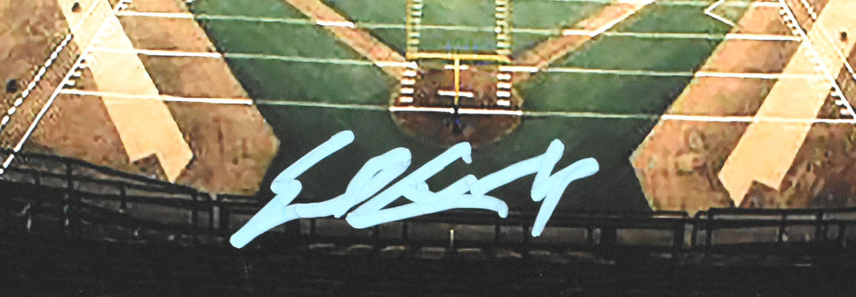 Earl Campbell Autographed Houston Oilers 8x10 Astrodome Photo-Beckett W Holo #2