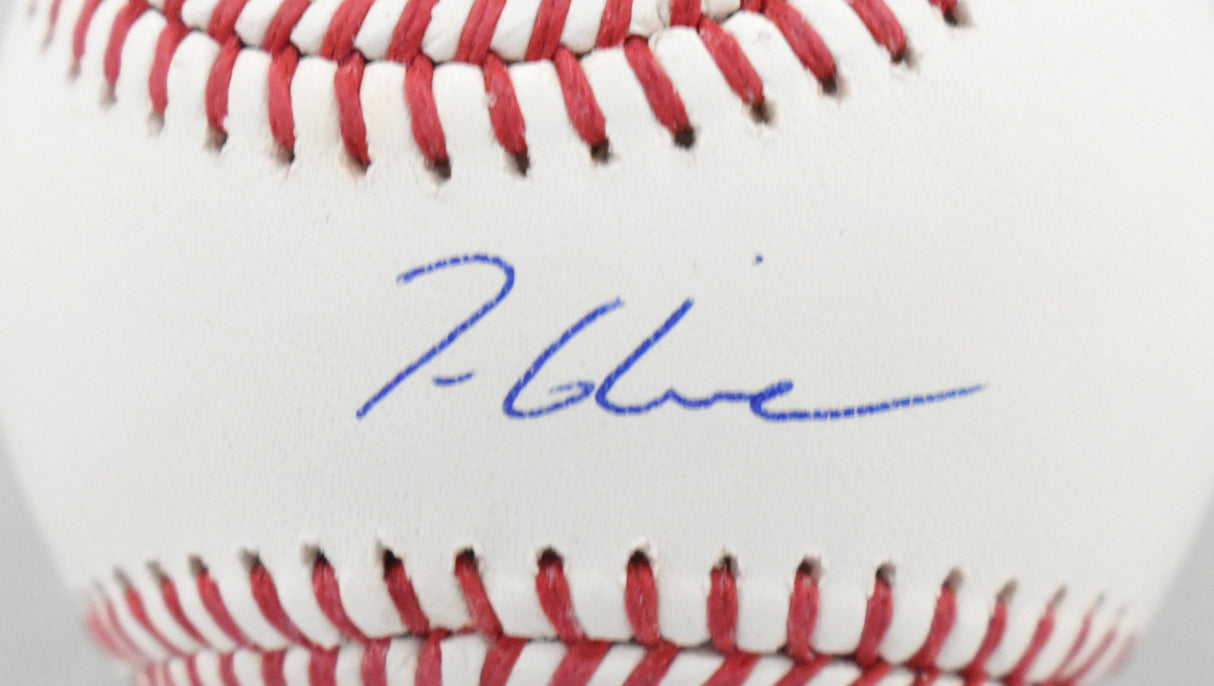 Tom Glavine Autographed Rawlings OML Baseball - Beckett W Hologram *Blue