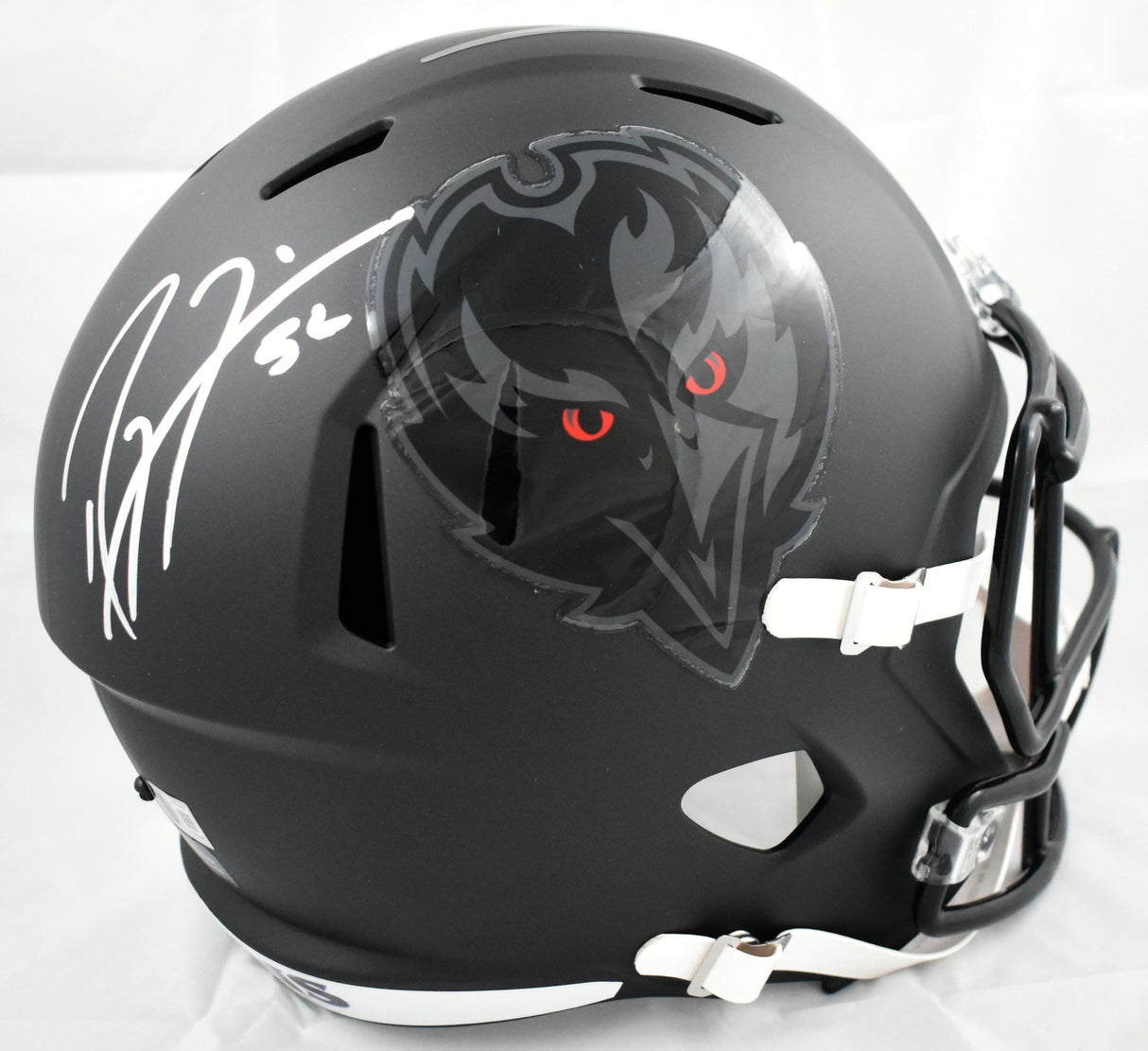 Ray Lewis Autographed Baltimore Ravens F/S Alt #2 2026 Speed Helmet - Beckett W