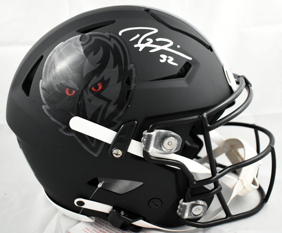 Ray Lewis Signed Baltimore Ravens F/S Alt #2 2026 Speedflex Helmet - Beckett W