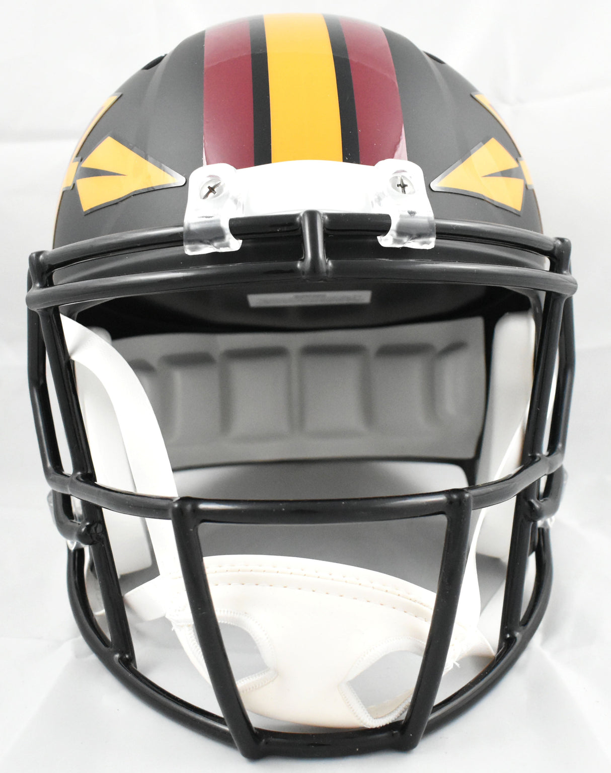 Adrian Peterson Autographed Commanders F/S Alt 2026 Speed Helmet- Beckett W Holo