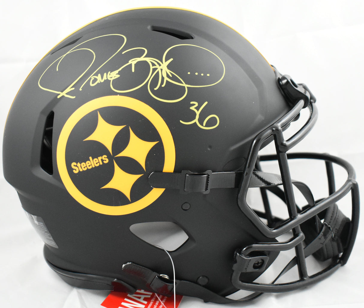 Jerome Bettis Signed Steelers F/S Eclipse Speed Authentic Helmet- Beckett W Holo