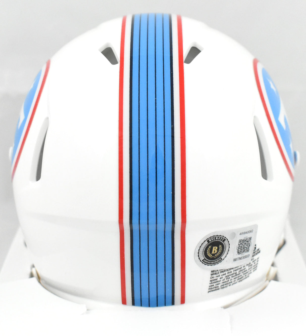 Earl Campbell Autographed Tennessee Titans 2026 Speed Mini Helmet-Beckett W Holo