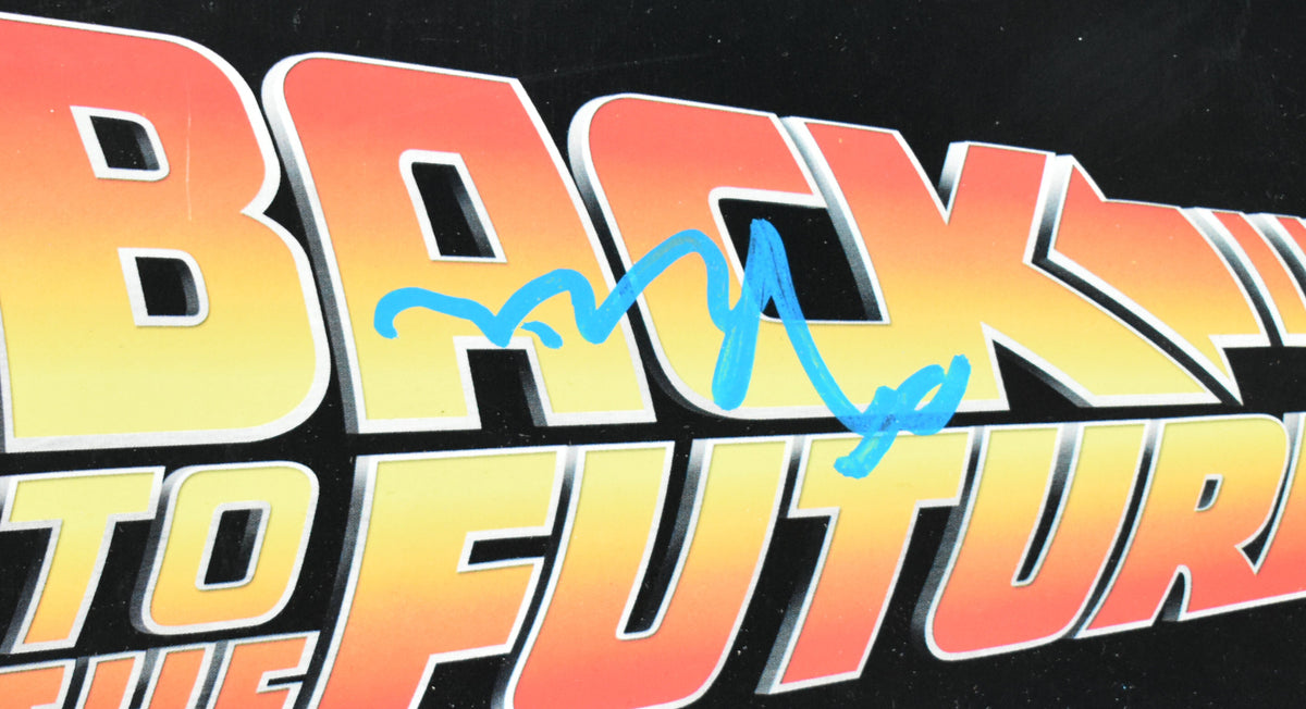 Michael J. Fox Signed Super 7 Back to the Future Marty McFly 85 Action Figure