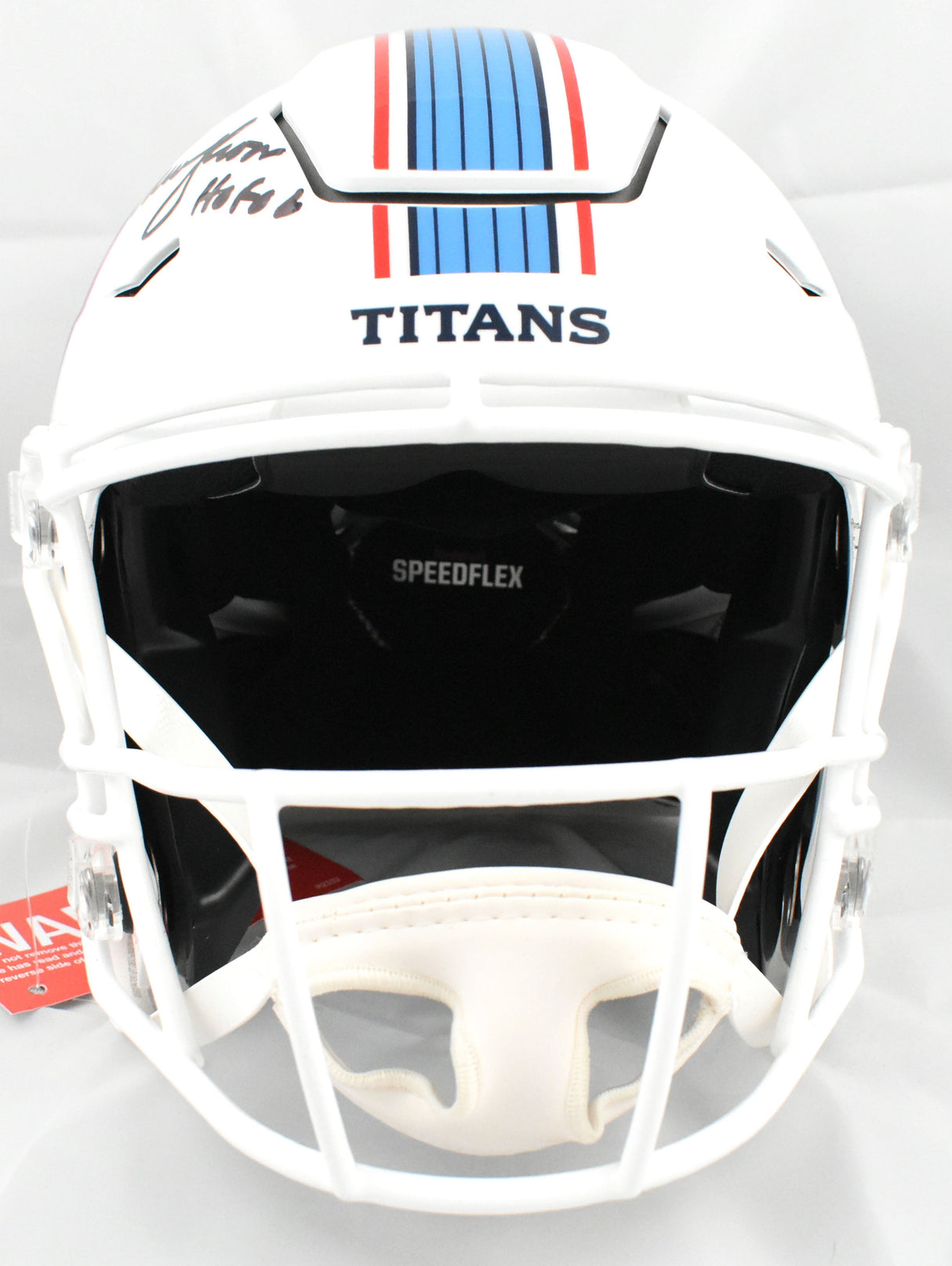 Warren Moon Autographed Titans F/S 2026 Speedflex Helmet HOF- Beckett W Hologram