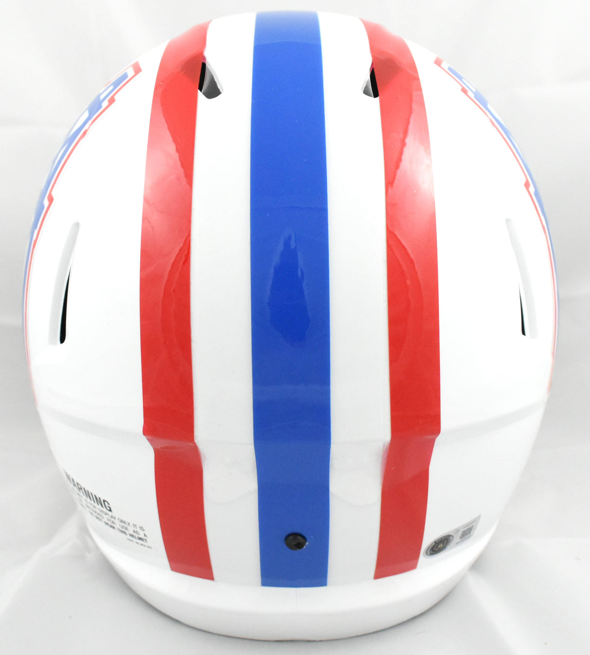Warren Moon Autographed Houston Oilers F/S 75-80 Speed Helmet HOF-Beckett W Holo