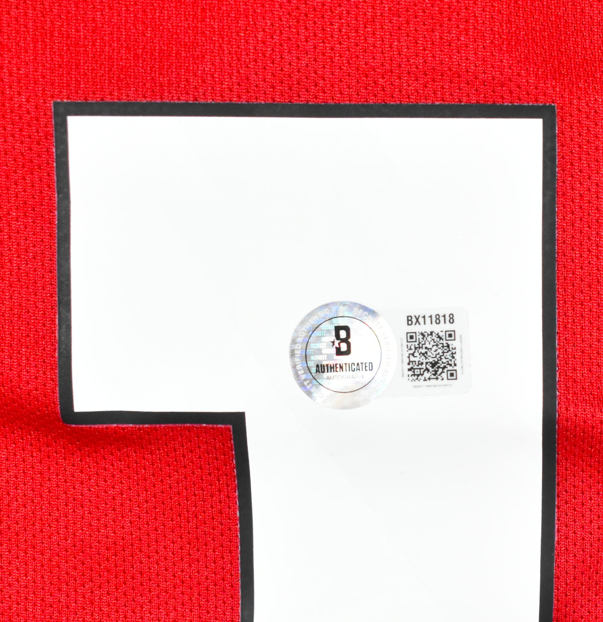 Matheus Cunha Autographed Manchester United Home Soccer Jersey #10 - Beckett *M