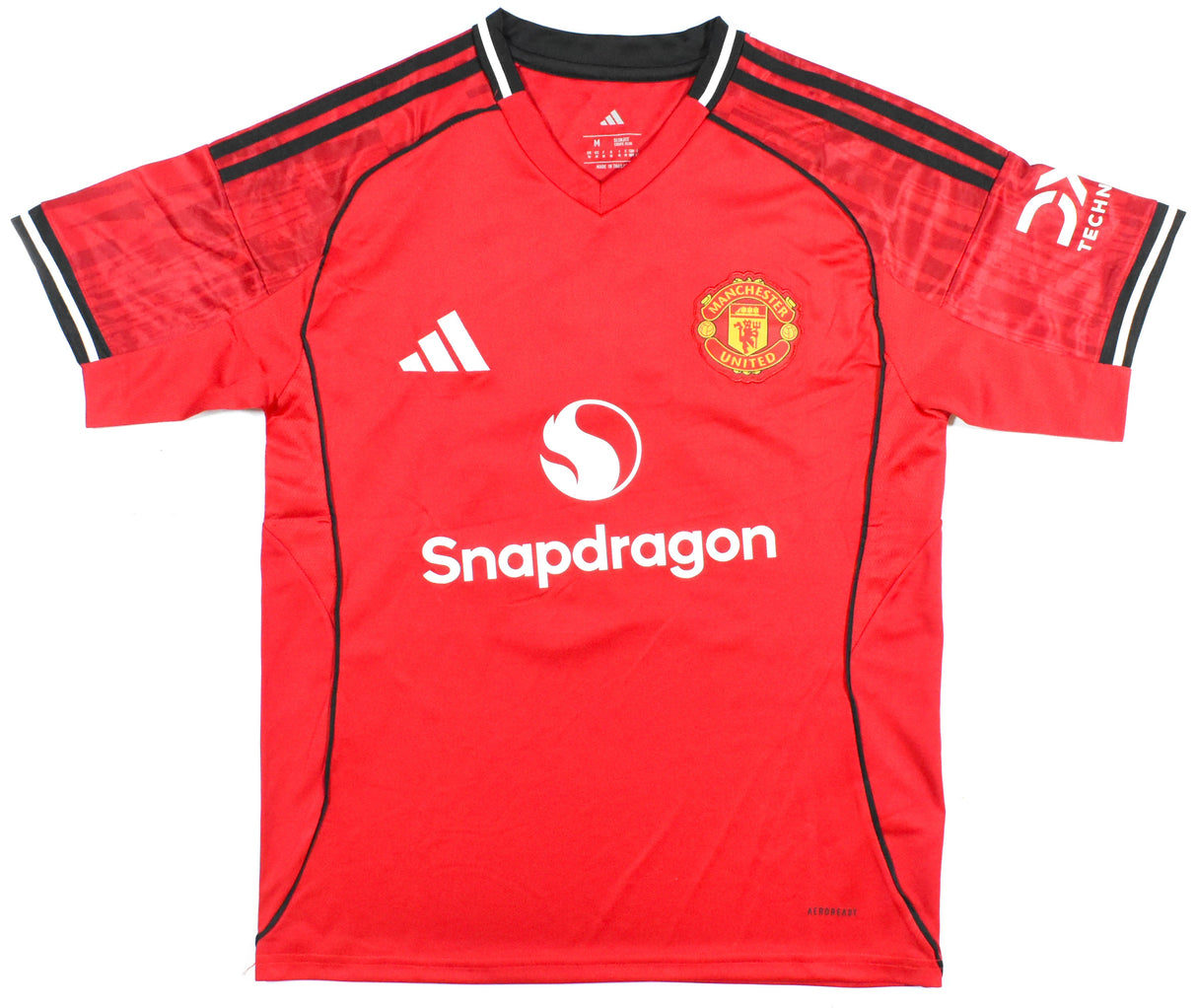 Matheus Cunha Autographed Manchester United Home Soccer Jersey #10 - Beckett *M