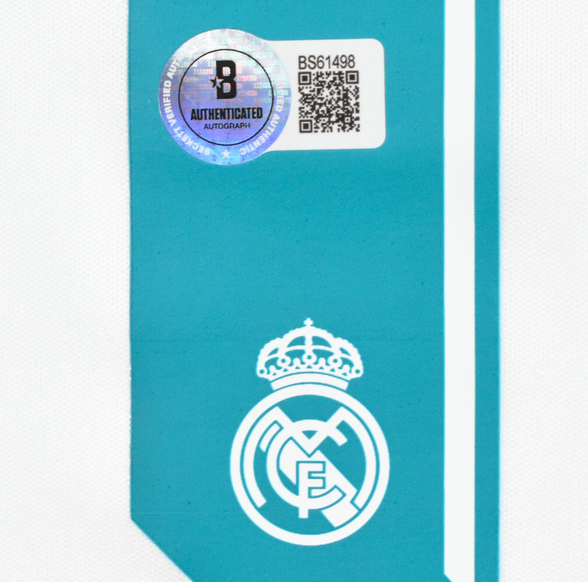 Luka Modric Autographed Real Madrid Home Soccer Jersey #10 - Beckett *L