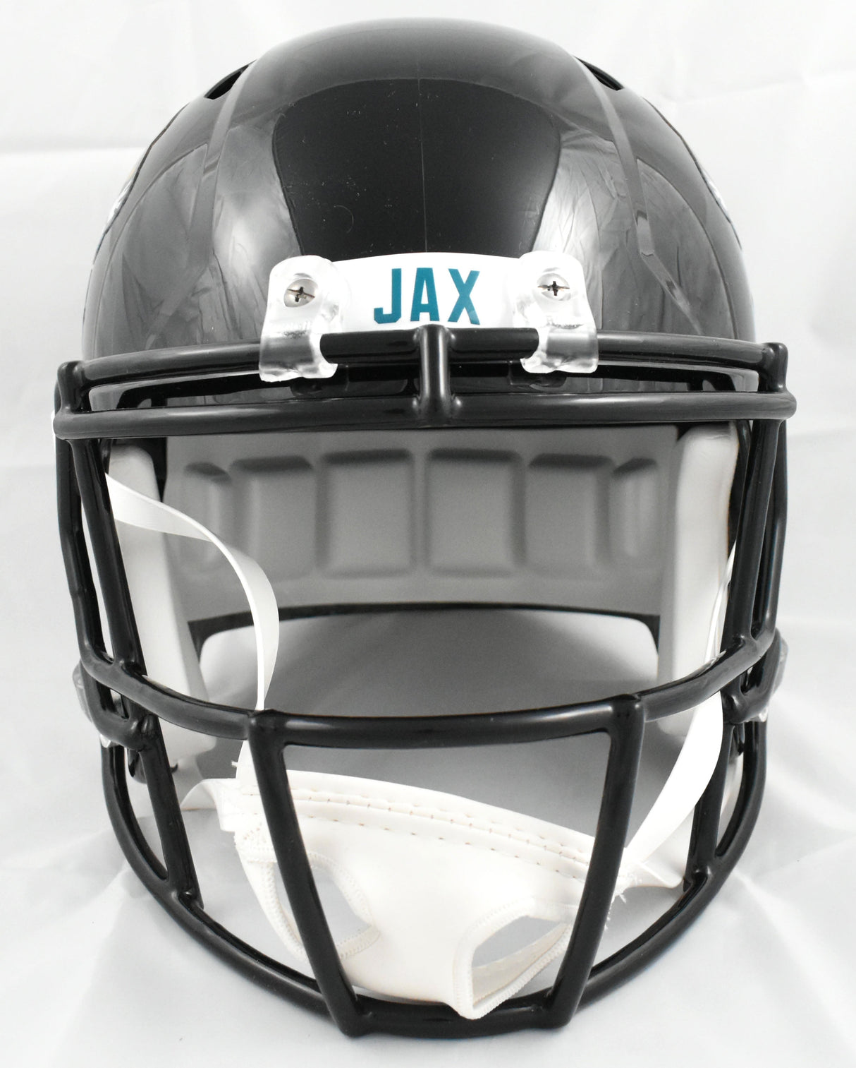 Travis Hunter Autographed Jacksonville Jaguars F/S Speed Helmet - Beckett W Holo