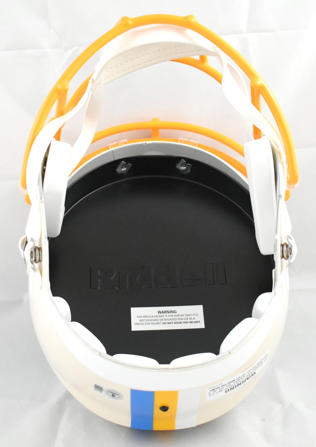 LaDainian Tomlinson Autographed Chargers F/S Retro Speed Helmet - Beckett Holo