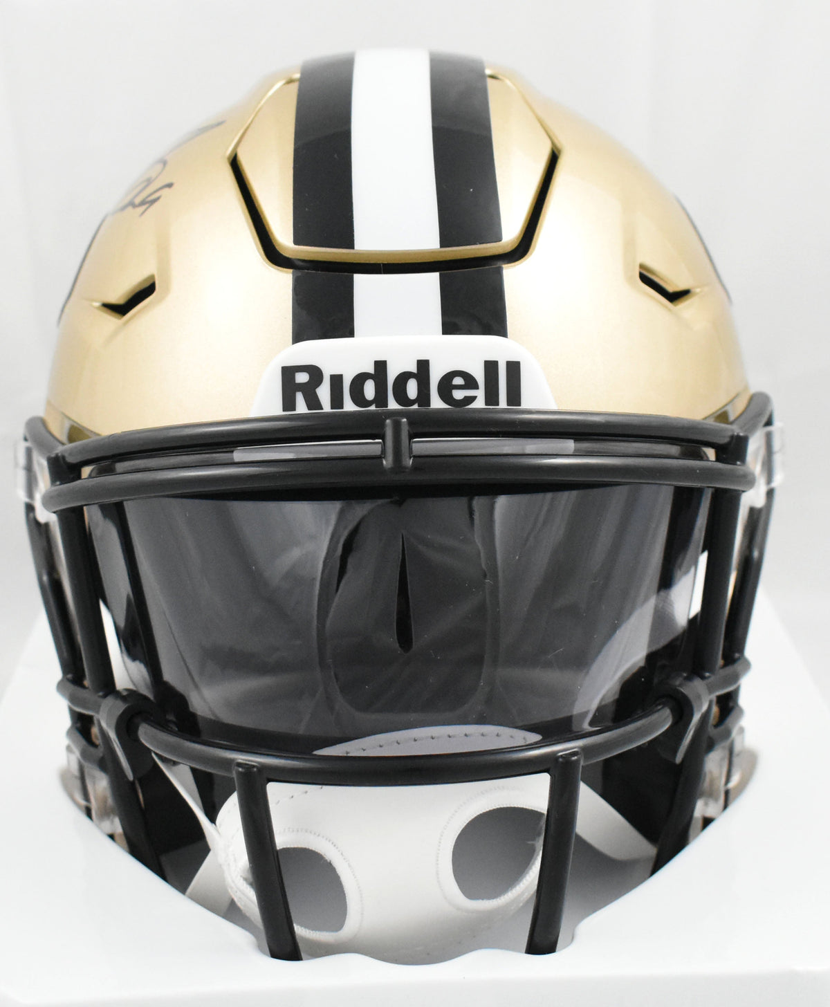 Drew Brees Signed New Orleans Saints Mid-Size SpeedFlex Helmet - Beckett W Holo