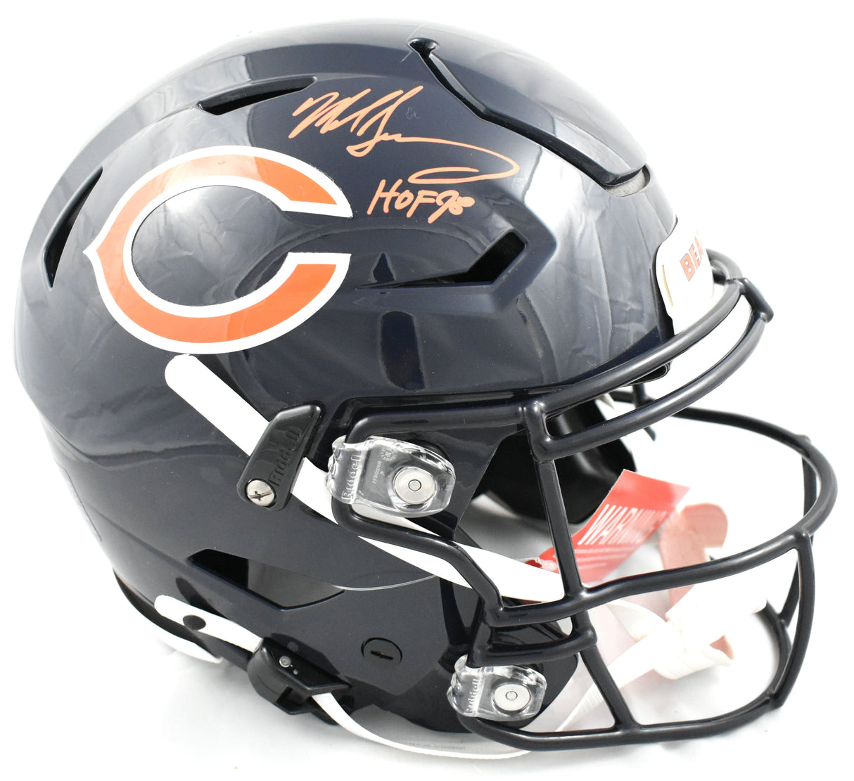 Mike Singletary Autographed Chicago Bears F/S Speedflex Helmet HOF - Beckett W