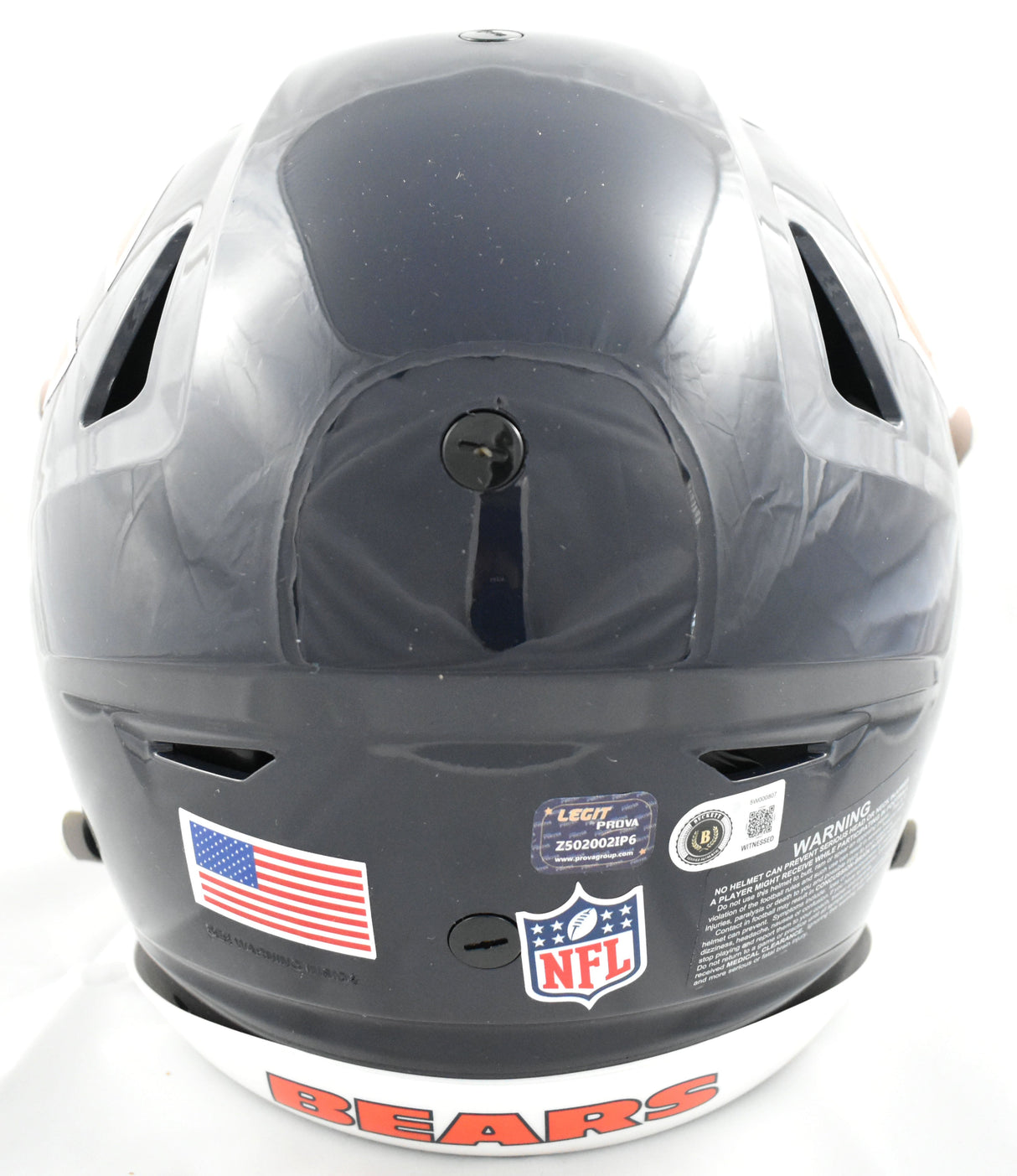 Mike Singletary Autographed Chicago Bears F/S Speedflex Helmet HOF - Beckett W