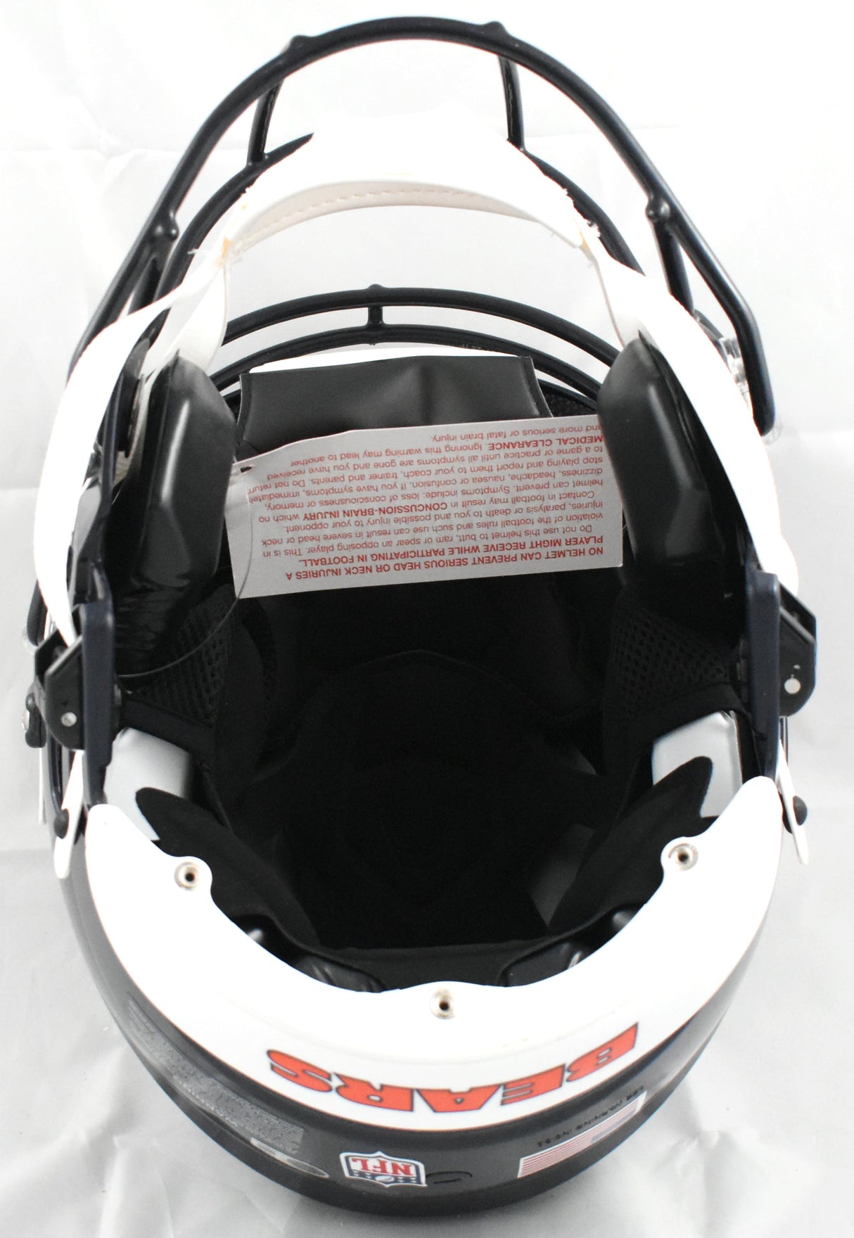 Mike Singletary Autographed Chicago Bears F/S Speedflex Helmet HOF - Beckett W