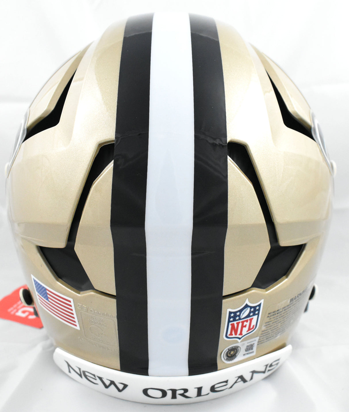 Drew Brees Autographed New Orleans Saints F/S Axiom Helmet- Beckett W Hologram