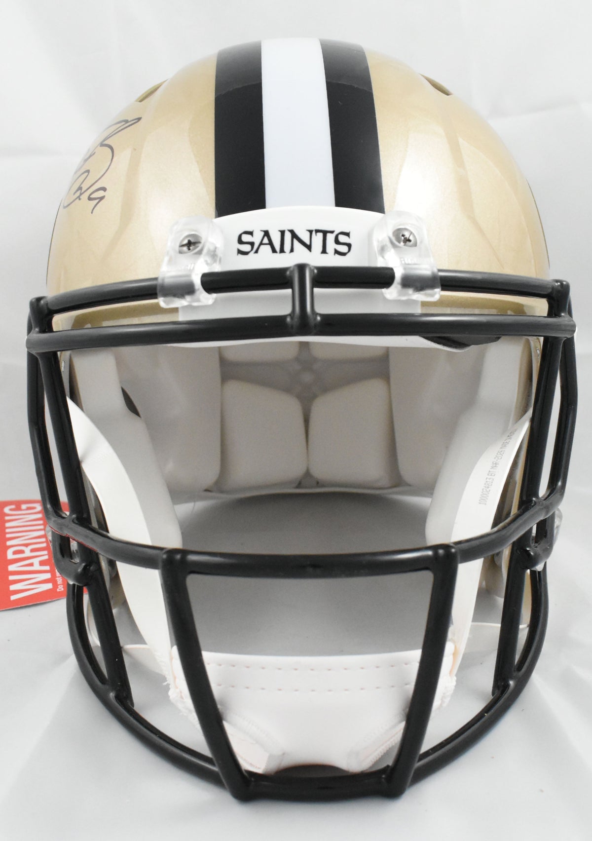 Drew Brees Autographed New Orleans Saints F/S Speed Authentic Helmet- Beckett W