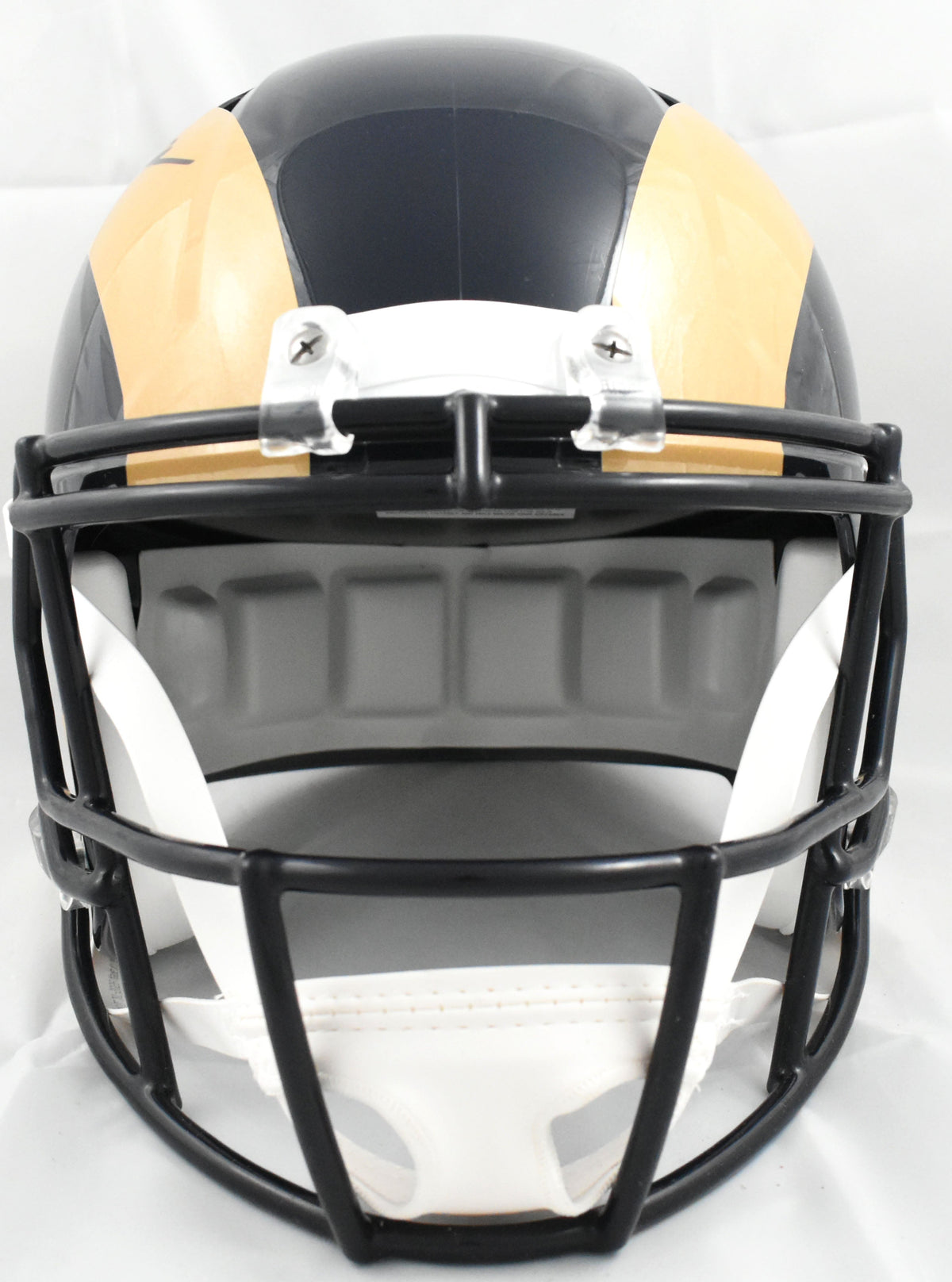 Marshall Faulk Autographed Rams F/S 00-16 Speed Helmet - Beckett W Hologram