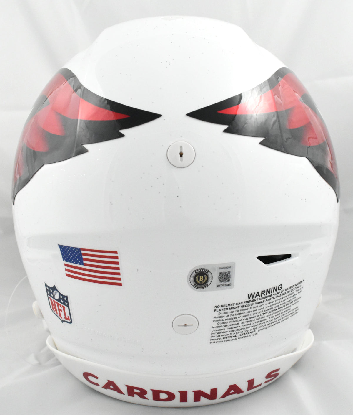 Kurt Warner Autographed Arizona Cardinals F/S Speedflex Helmet - Beckett W Holo