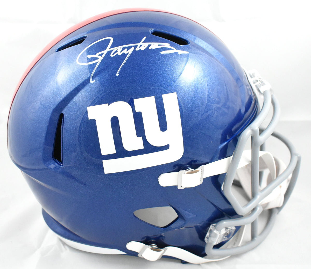 Lawrence Taylor Autographed New York Giants F/S Speed Helmet - Beckett W Holo