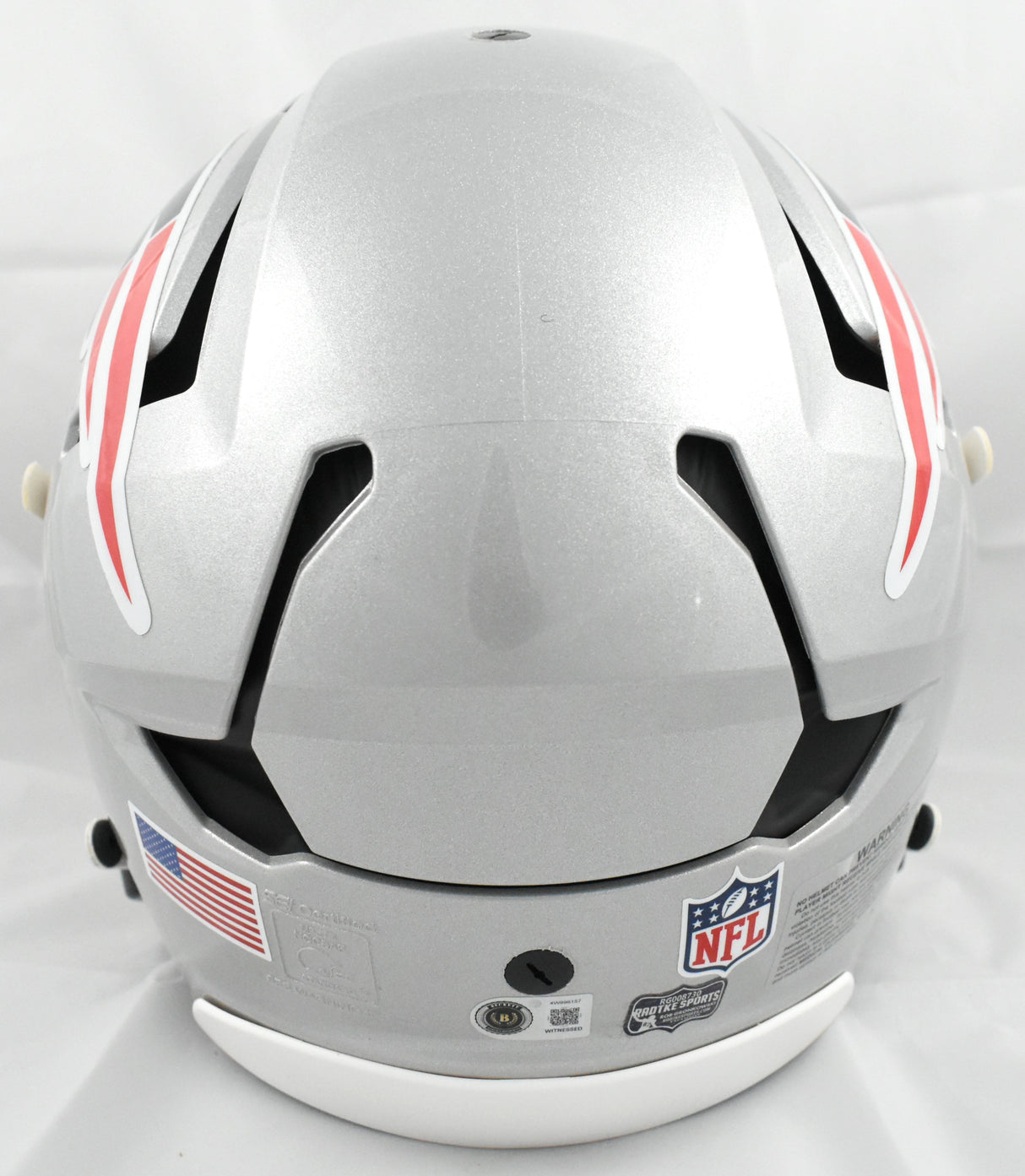 Rob Gronkowski Autographed New England Patriots F/S Axiom Helmet- Beckett W Holo