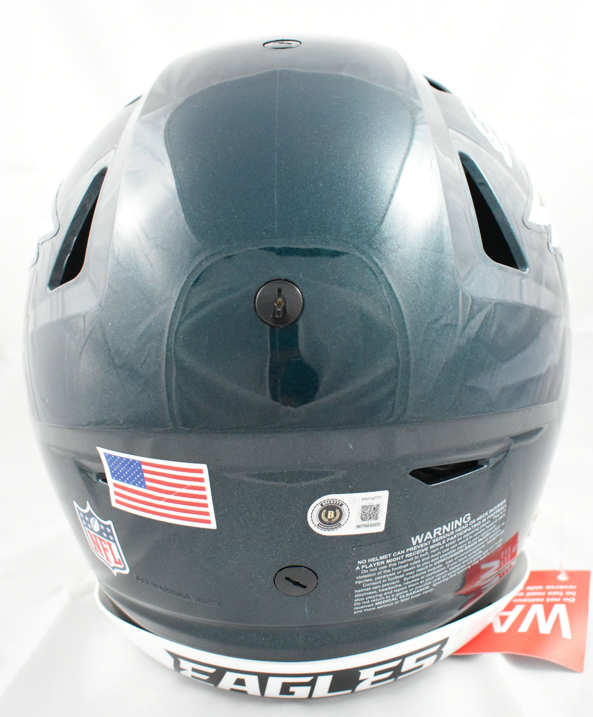 Donovan McNabb Autographed Philadelphia Eagles F/S Speedflex Helmet - Beckett W