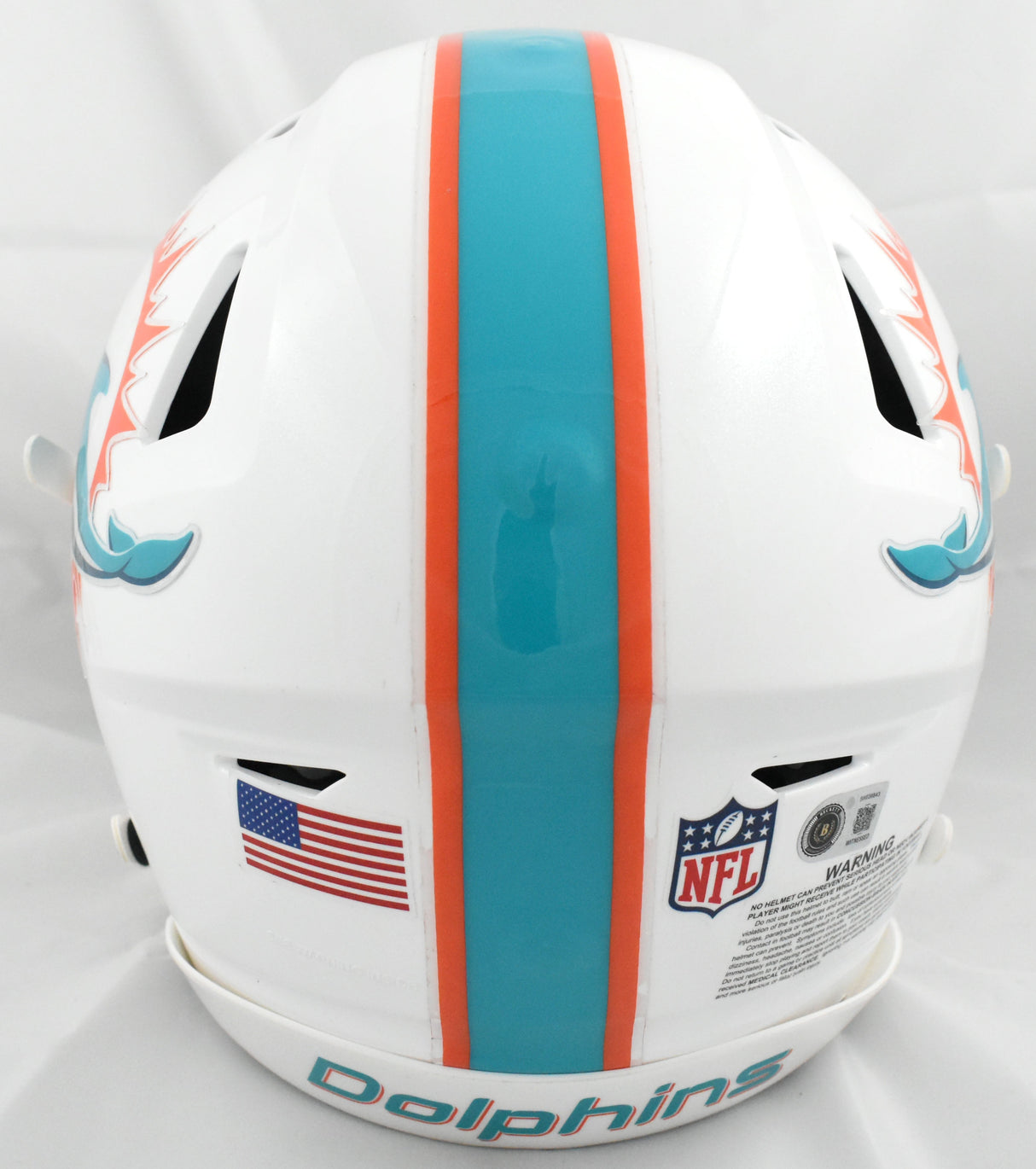 Zach Thomas Autographed Miami Dolphins F/S Speedflex Helmet - Beckett W Hologram