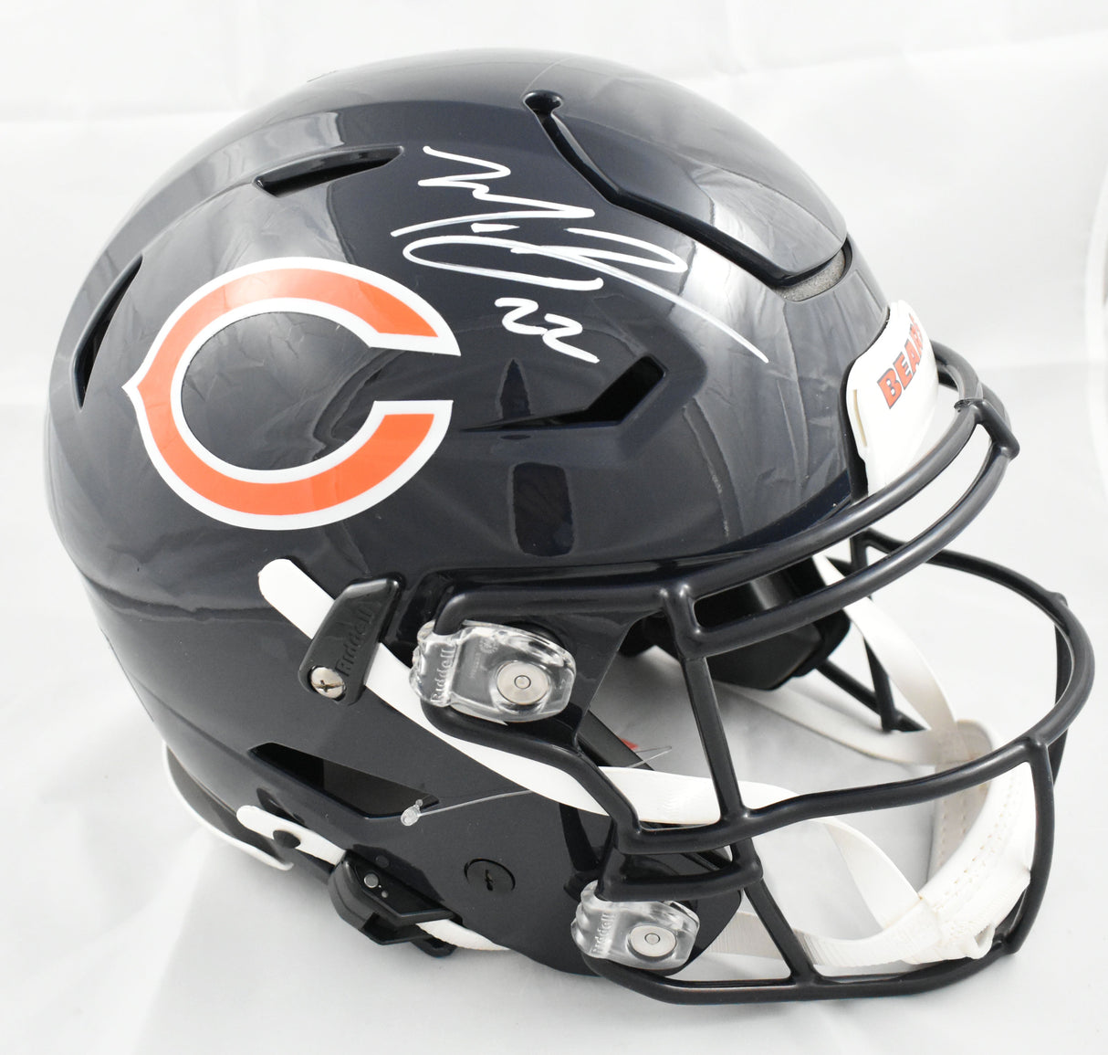 Matt Forte Autographed Chicago Bears F/S Speedflex Helmet - Beckett W Hologram