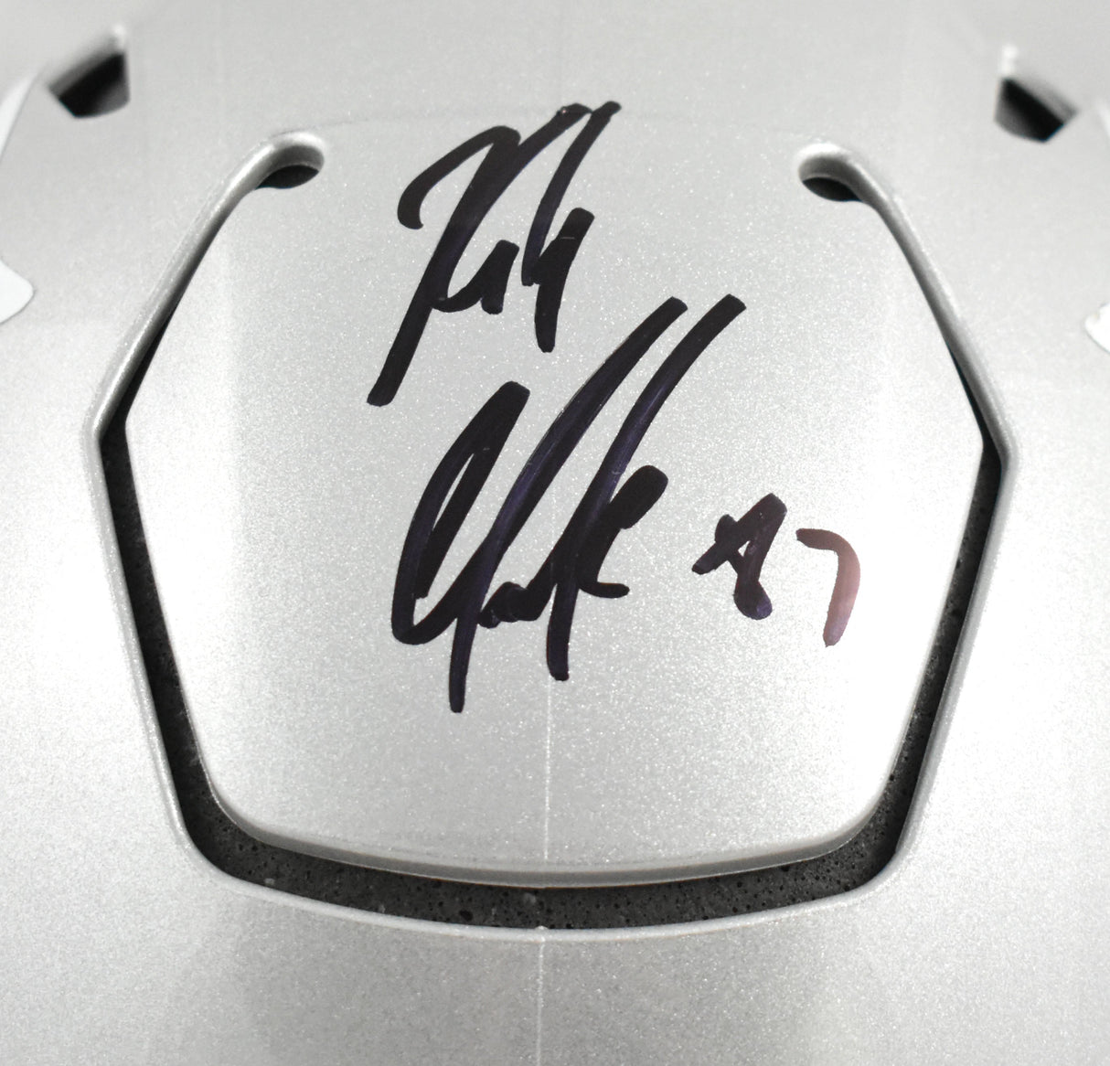 Rob Gronkowski Autographed New England Patriots F/S Speedflex Helmet - Beckett W