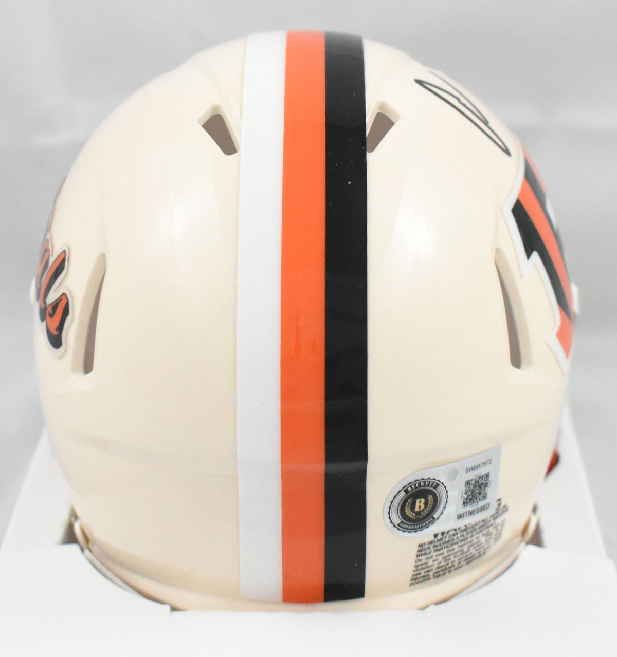 Chad Johnson Signed Cincinnati Bengals Retro Speed Mini Helmet - Beckett W *Top