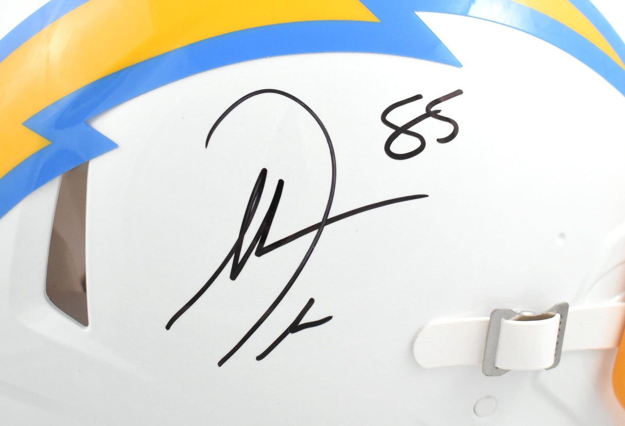 Antonio Gates Autographed Chargers F/S Speed Authentic Helmet - Beckett W Holo